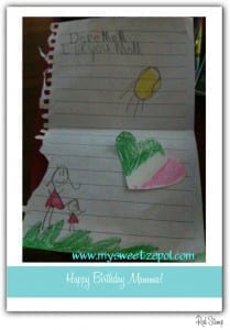 hello, birthday note!