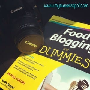 Food Blogging For Dummies and Canon road trip My Sweet Zepol