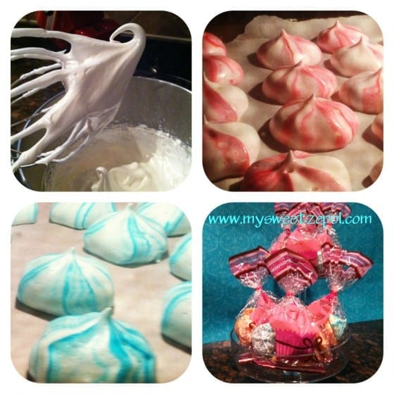 Meringue cookies treats