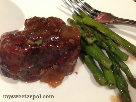 Medallion-with-Samuel-Adams-Sauce-Smoked-Asparagus-Tony-Romas-mysweetzepol