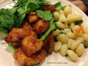 Sweet-and-Sour-Chicken-with-Spinach-and-Gnocchi-mysweetzepol