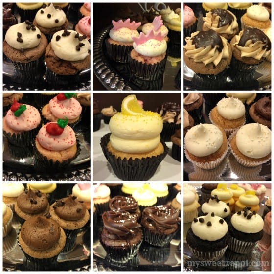 Gluten Free option from Gigi's Cupcakes / #GFreeGigis / collage by My Sweet Zepol