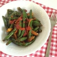 Sweet and Chile Green Beans