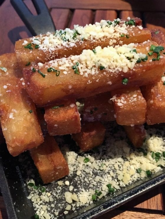 Parmesan Truffle Fries STK Orlando at Disney Springs / #BloggersWhoLunch Central Florida Lady Bloggers / by My Sweet Zepol #foodblog