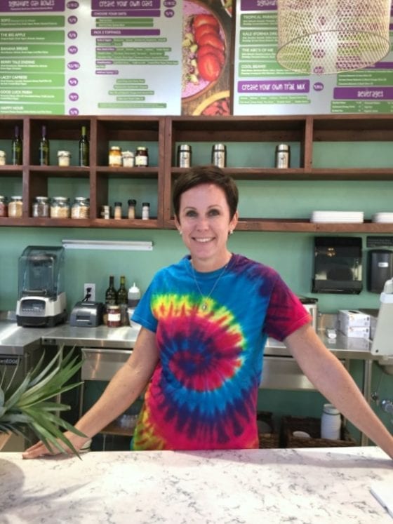 Meet Kim Dill, co-owner of Create Your Nature is the place to go for the best smoothie bowls in Orlando #getyourbowlon #CFLB 