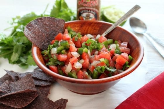 A great starter to any get-together! Tamarind Habanero Pico de Gallo. Grab the recipe at mysweetzepol.com