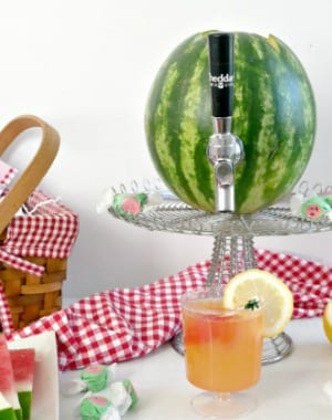 refreshing watermelon lemonade